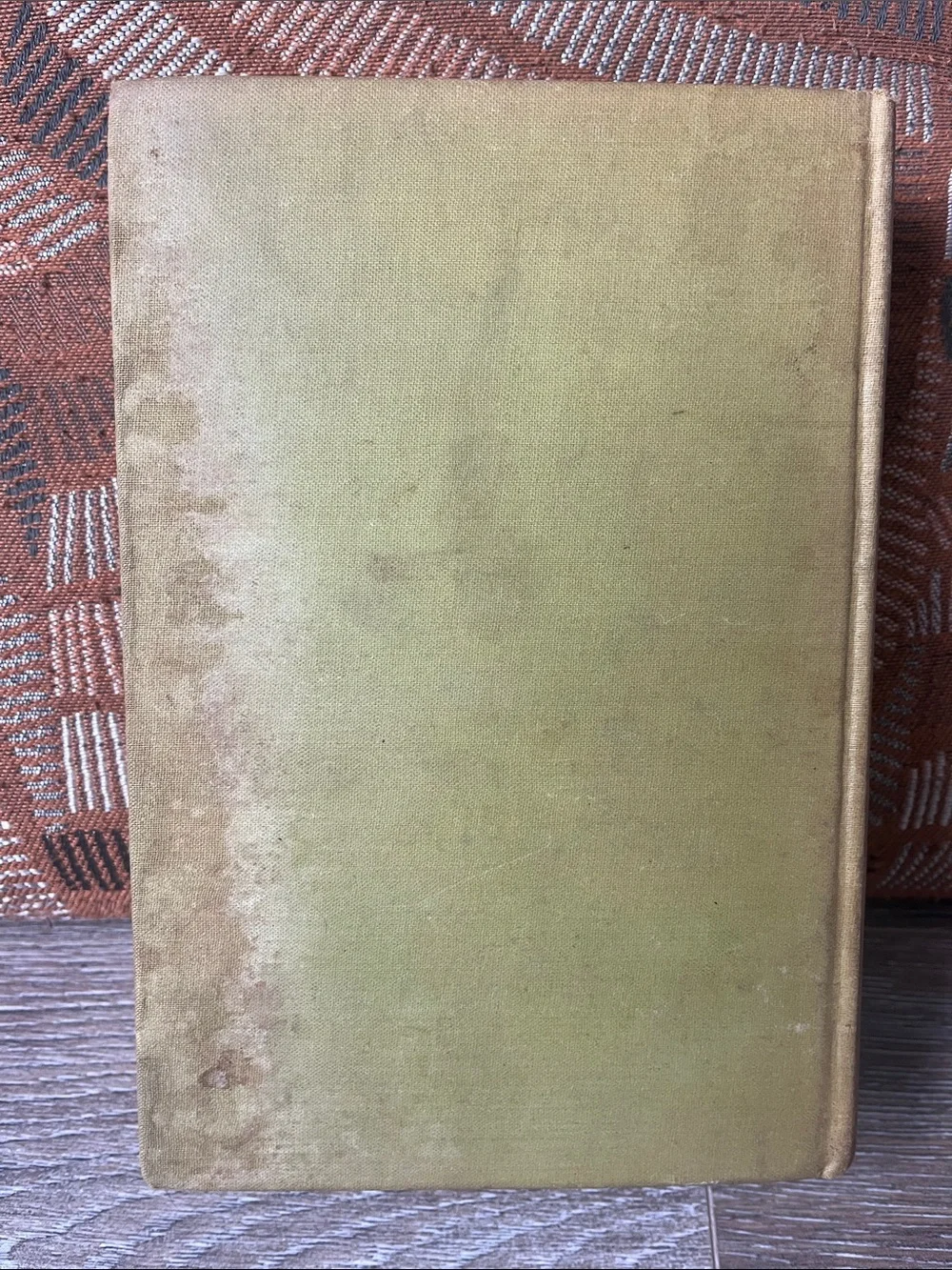 Bunker Bean by Harry Leon Wilson - Green and Tan Clothbound Book 1913
